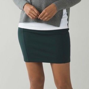 Lululemon Green Pencil Skirt